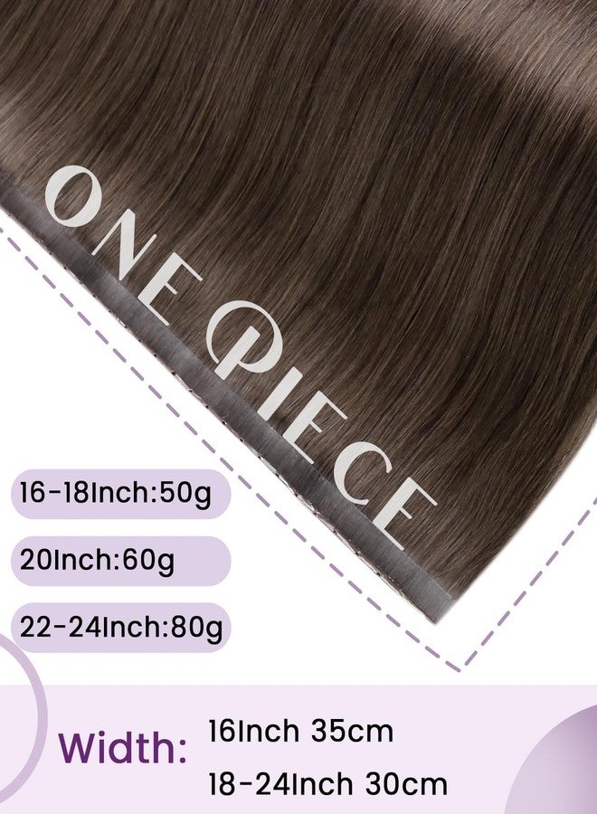 LaaVoo Butterfly Weft Hair Extensions Mocha Brown Butterfly Weft Hair Extensions Remy Human Hair Weft Butterfly Extension Human Hair Hand Tied 18inch 50g - Image 2